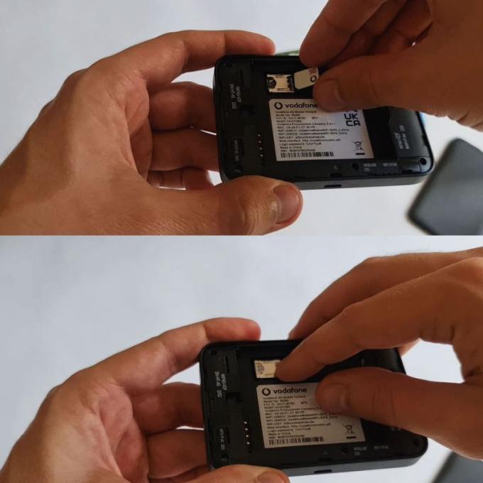 روتر جیبی اصلی وودافون R228T 150Mbps 4G LTE وای فای بی سیم مودم قابل حمل مینی Hotspot در فضای باز با دریچه سیم کارت 5