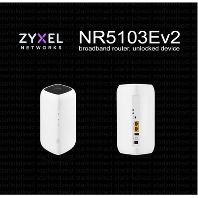 Zyxel NR5103EV2 5G NR روتر داخلی با نرخ انتقال DL 4.7 Gbps