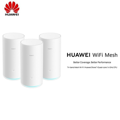 خرید روترهای مش وای فای هوآوی 3 پک WS5800 دستگاه‌های اندرویدی دارای NFC دارای سیگنال 5 گیگاهرتزی online manufacture
