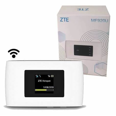 خرید روتر Wi-Fi بی سیم 4G LTE MiMO 2x2 ZTE MF920U 4G-FDD/TDD هات اسپات قفل نشده 4G online manufacture