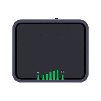 خرید مودم پهن باند Netgear 4G LTE با وای فای روتر قابل حمل مشکی POE LB1120 online manufacture