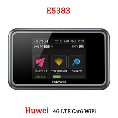 خرید روتر وای فای موبایل هوآوی E5383 cat6 4G آنلاک شده روتر وای فای portatil repetidor online manufacture