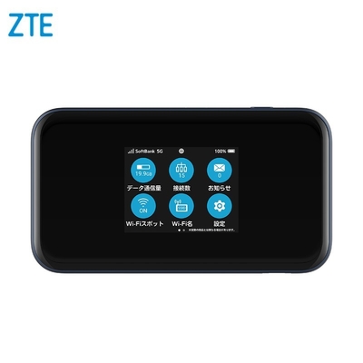 خرید باز شده ZTE 5G Mobile WiFi A004ZT دو باند 2.4/5GHz WiFi 6 Pocket Router 5G 4G LTE 3Gbps 4100mAh online manufacture