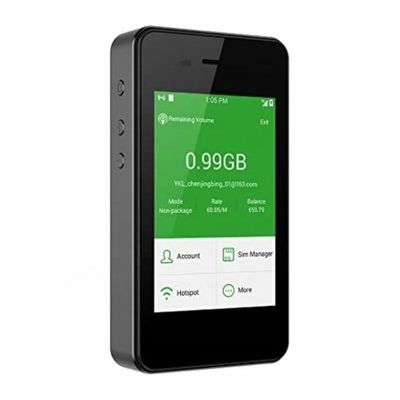 خرید روتر سیم کارت قابل حمل 4G LTE Wifi با عملکرد مودم سفر Hotspot G2 Pro online manufacture