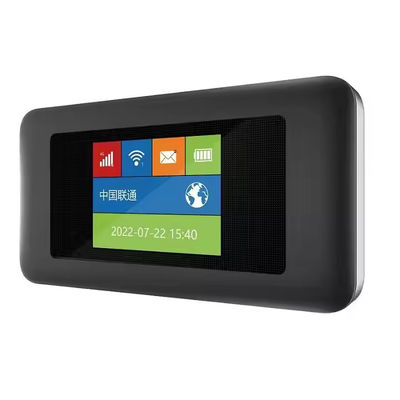 خرید Unlock CAT18 5G MiFis Mobile Hotspots Cellular Wi-Fi Router 5000Mah Battery WiFi6 5G Router With Sim Card Slot online manufacture