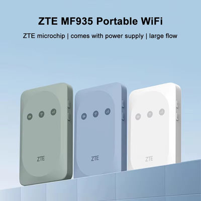 خرید روتر وای فای جیبی ZTE MF935 آنلاک شده 150 مگابیت بر ثانیه روتر 4G LTE مودم قابل حمل هات اسپات فضای باز با اسلات سیم کارت باتری 2000 میلی آمپر ساعتی online manufacture