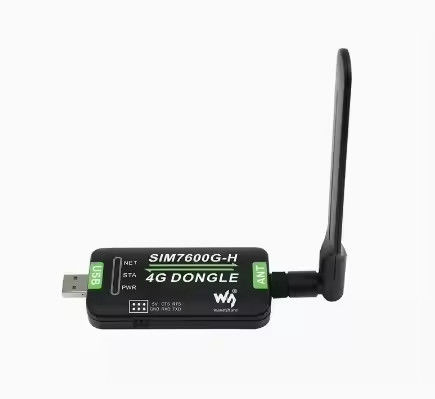 ماژول اینترنت صنعتی انتقال داده ماژول SIM7600G-H 4G DONGLE درجه صنعتی GNSS ارتباط جهانی