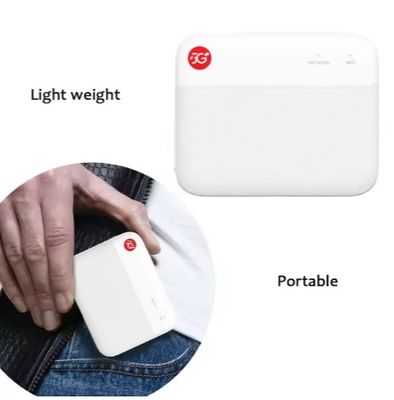 ZTE F50 5G Pocket WiFi Router 1.6Gbps USB Type-C 4G LTE Cat15 SA/NSA روتر وای فای 5g با سیم کارت اسلات Hotspot موبایل بی سیم